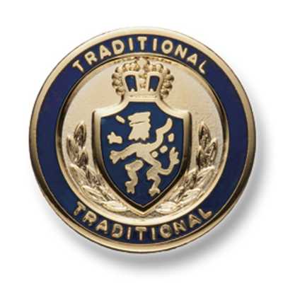 EX130 日本製 西裝・夾克用金屬鈕扣 金色/海軍藍
