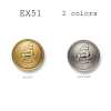 EX51 國產西裝·夾克用金屬鈕扣